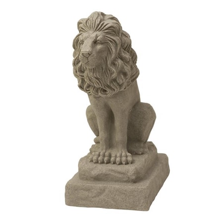 Emsco Group Guardian Lion Garden Statuary - Sandstone 2210-1